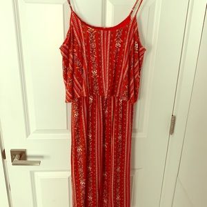 Lush Casual Print Dress